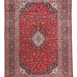 Perserteppich - Keshan 349 x 239 cm - rot