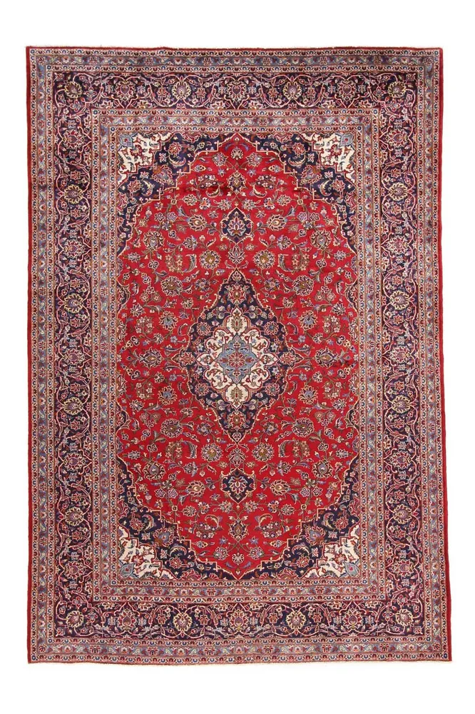Perserteppich - Keshan 349 x 239 cm - rot
