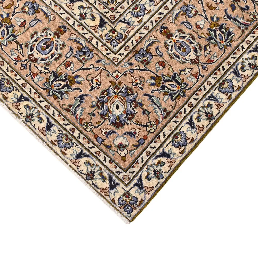 Perserteppich - Keshan - 349 x 241 cm - hellbeige