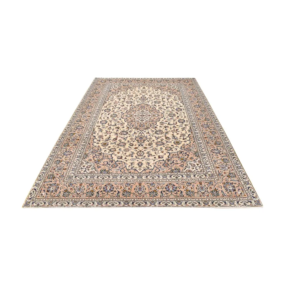 Perserteppich - Keshan - 349 x 241 cm - hellbeige