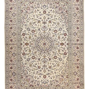 Perserteppich - Keshan 350 x 246 cm - beige