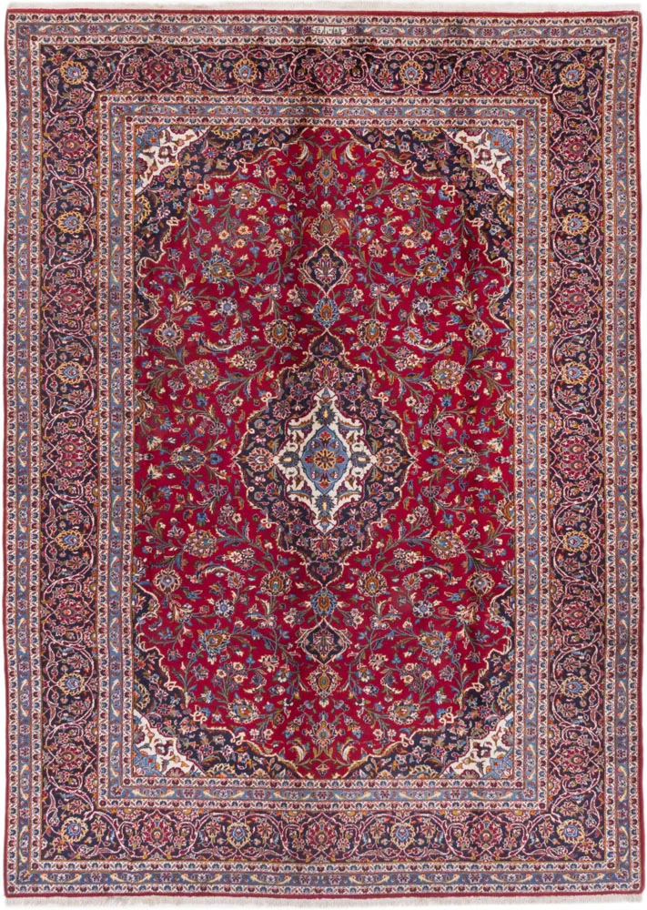 Perserteppich - Keshan - 355 x 255 cm - rot