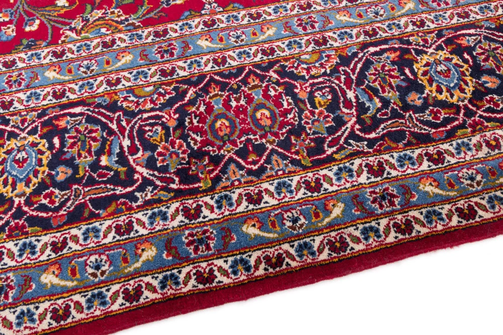 Perserteppich - Keshan - 355 x 255 cm - rot
