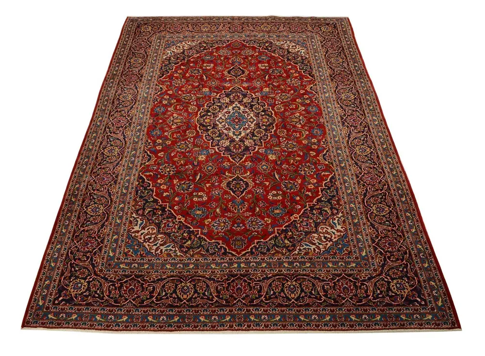 Perserteppich - Keshan 357 x 245 cm - rot