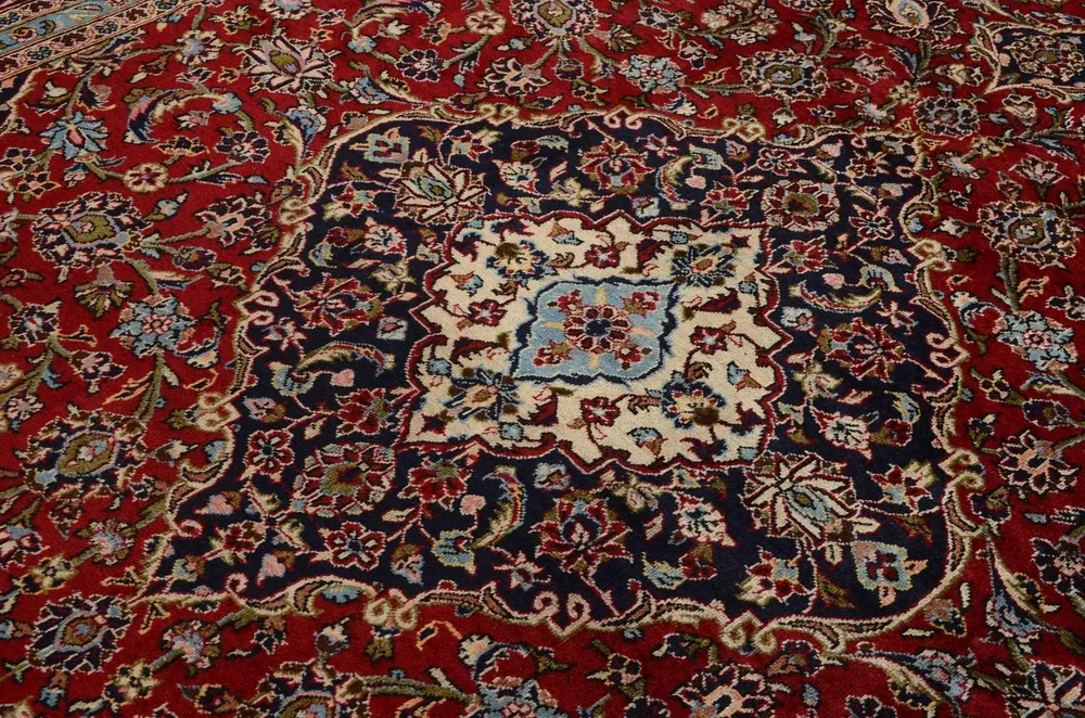 Perserteppich - Keshan 357 x 246 cm - rot