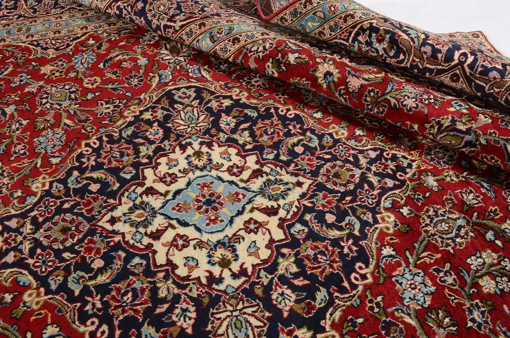 Perserteppich - Keshan 357 x 246 cm - rot