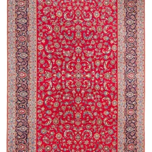 Perserteppich - Keshan - 358 x 248 cm - rot