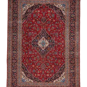Perserteppich - Keshan 365 x 253 cm - rot