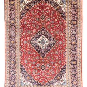 Perserteppich - Keshan 368 x 250 cm - rot