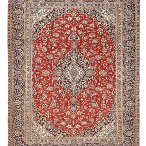 Perserteppich - Keshan - 392 x 290 cm - rot