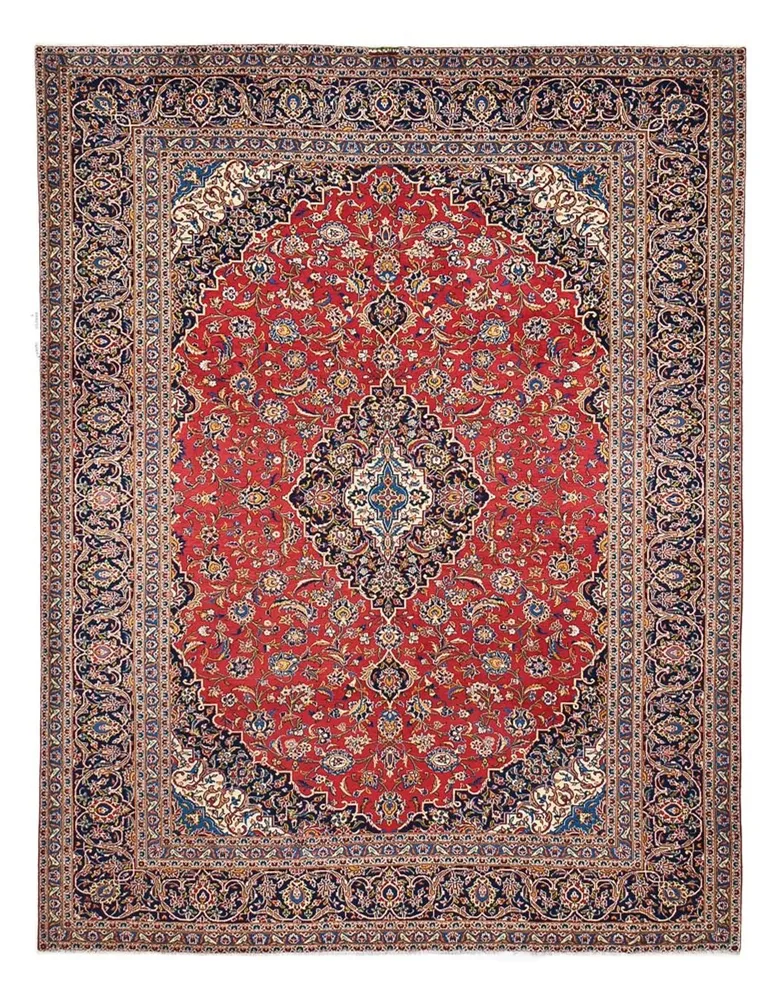 Perserteppich - Keshan - 396 x 301 cm - rot