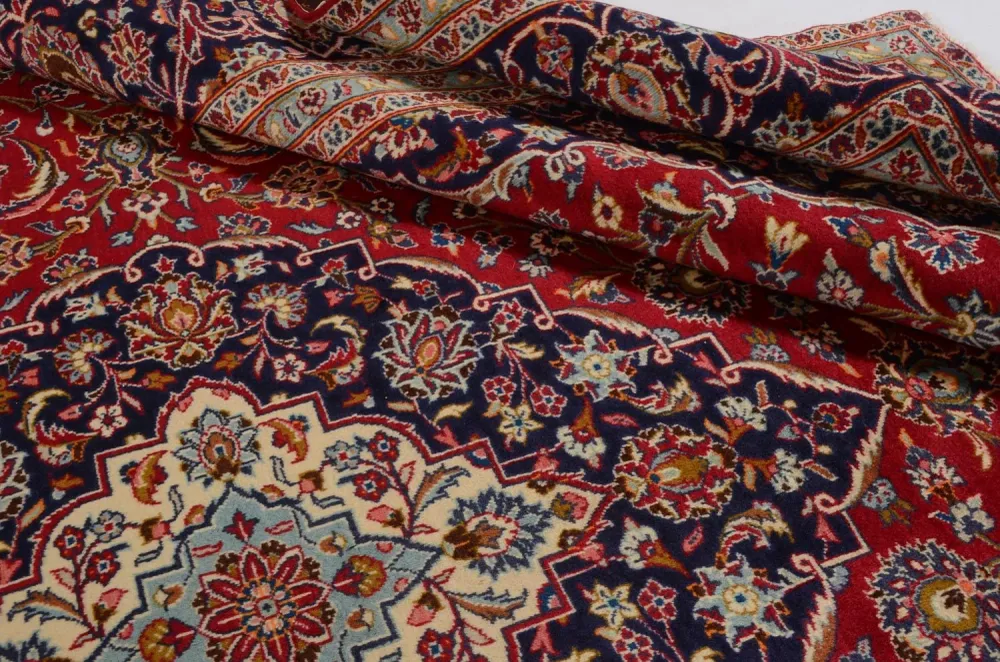 Perserteppich - Keshan 398 x 293 cm - rot