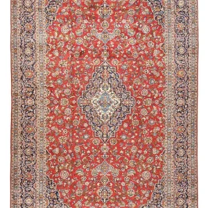Perserteppich - Keshan - 536 x 292 cm - rot