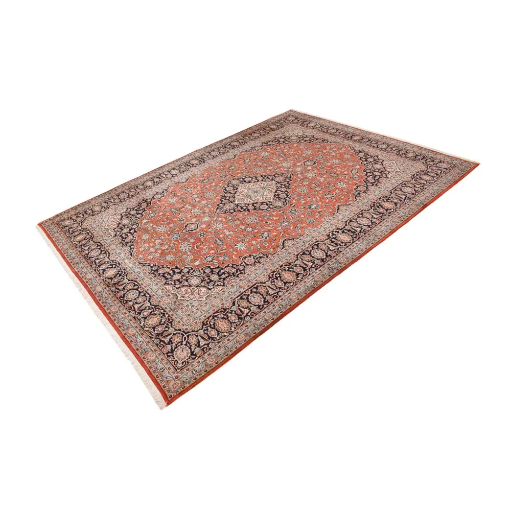 Perserteppich - Keshan - Royal - 395 x 298 cm - hellrot