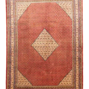 Perserteppich - Mir 314 x 217 cm - rot