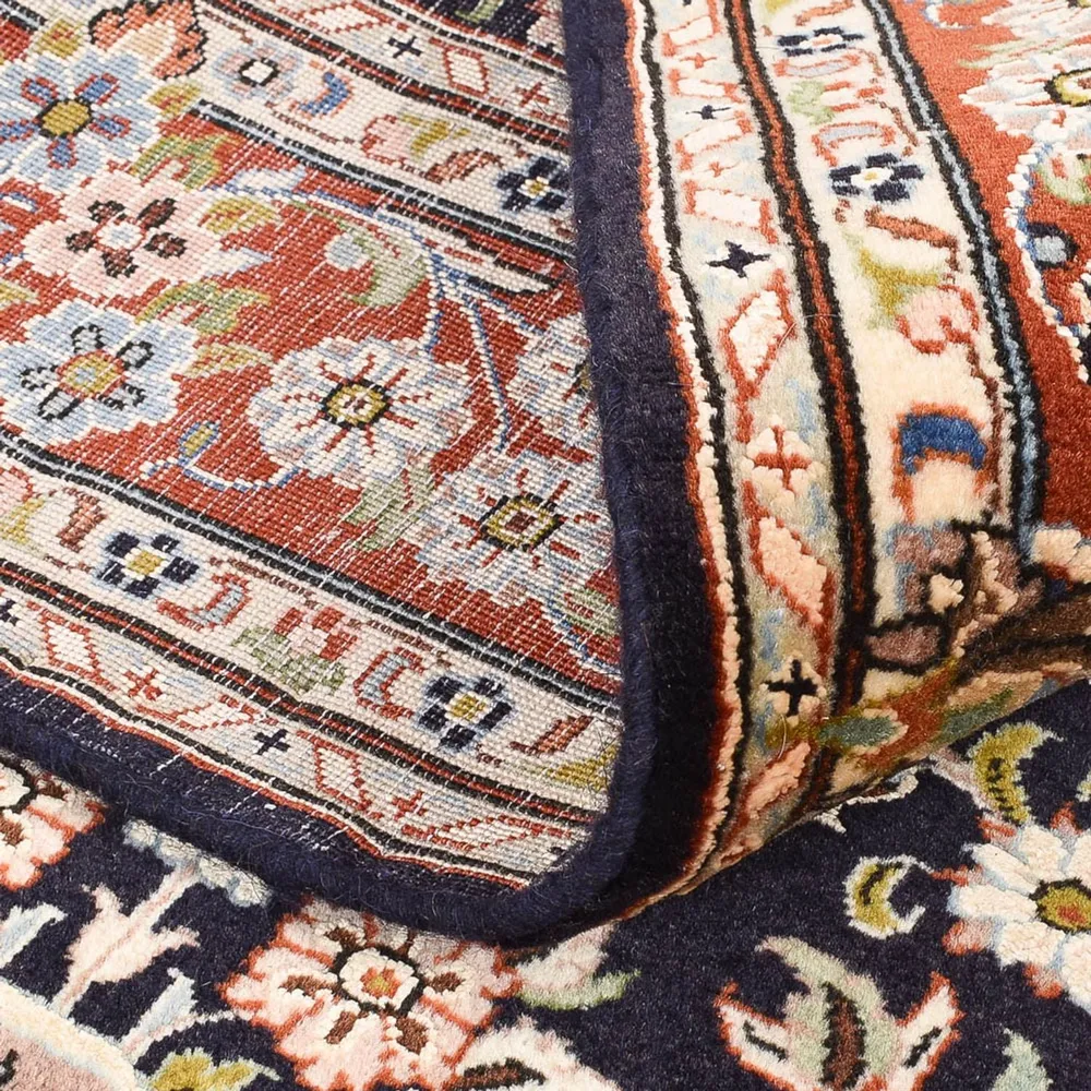 Perserteppich - Nain - 135 x 90 cm - dunkelblau