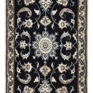 Perserteppich - Nain - 138 x 66 cm - dunkelblau