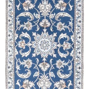 Perserteppich - Nain - 140 x 70 cm - blau