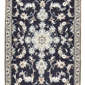 Perserteppich - Nain - 140 x 87 cm - dunkelbeige