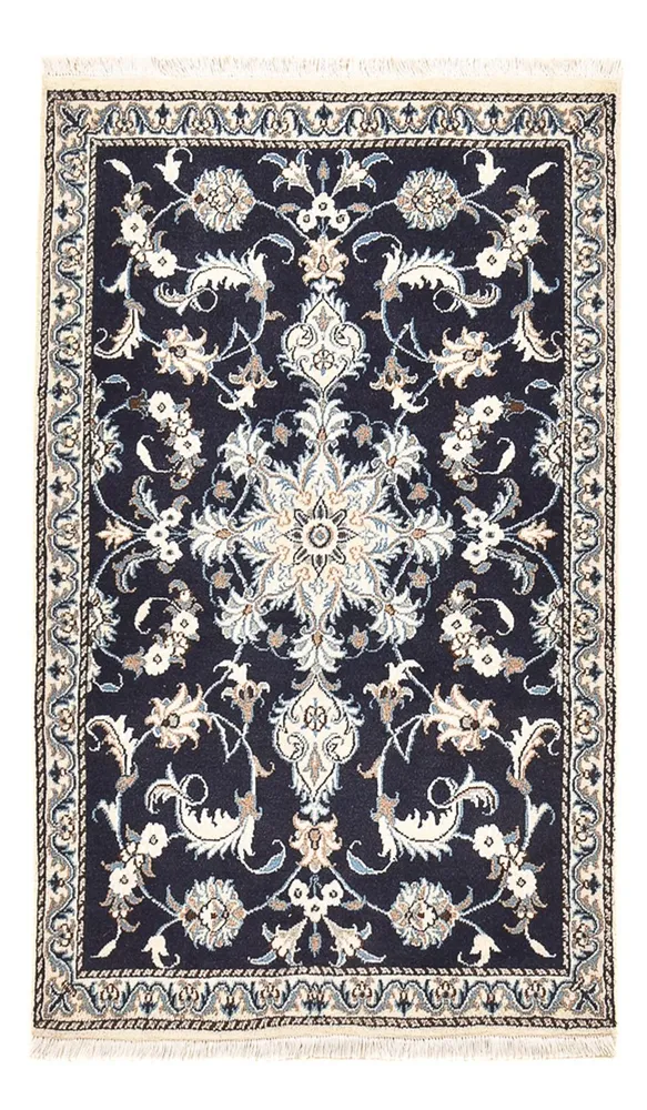 Perserteppich - Nain - 140 x 87 cm - dunkelbeige