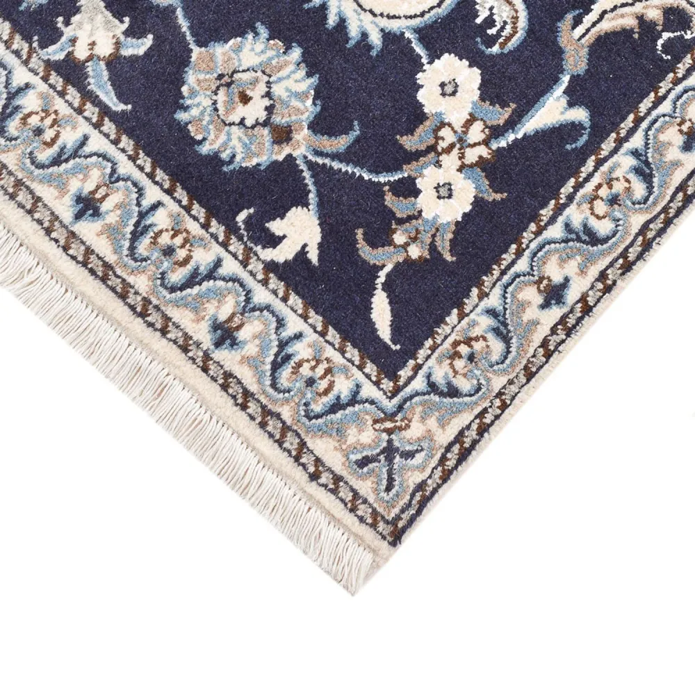 Perserteppich - Nain - 140 x 87 cm - dunkelbeige