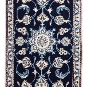 Perserteppich - Nain 141 x 67 cm - dunkelblau