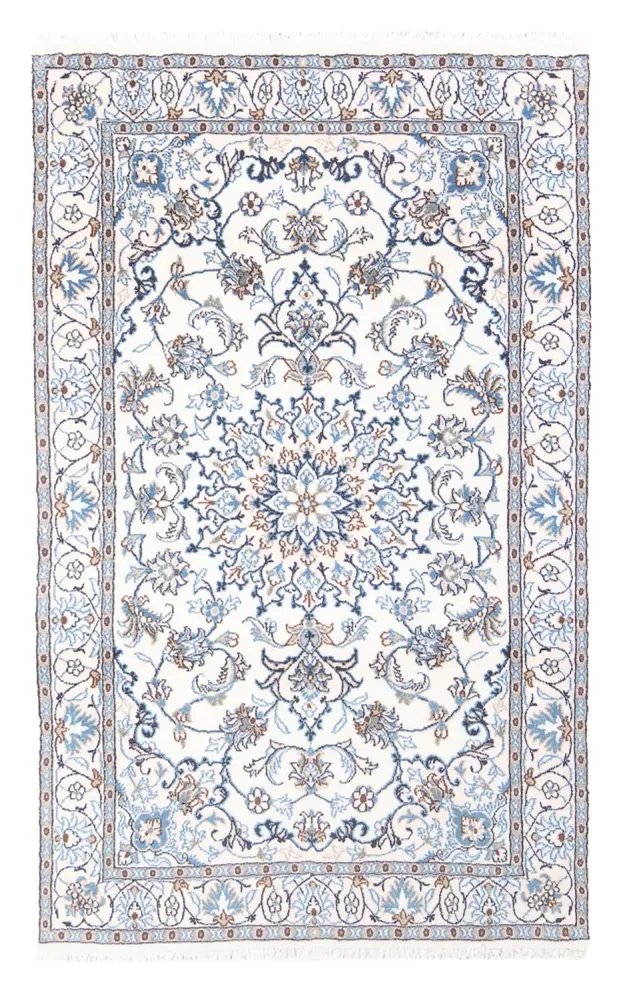 Perserteppich - Nain - 188 x 116 cm - creme
