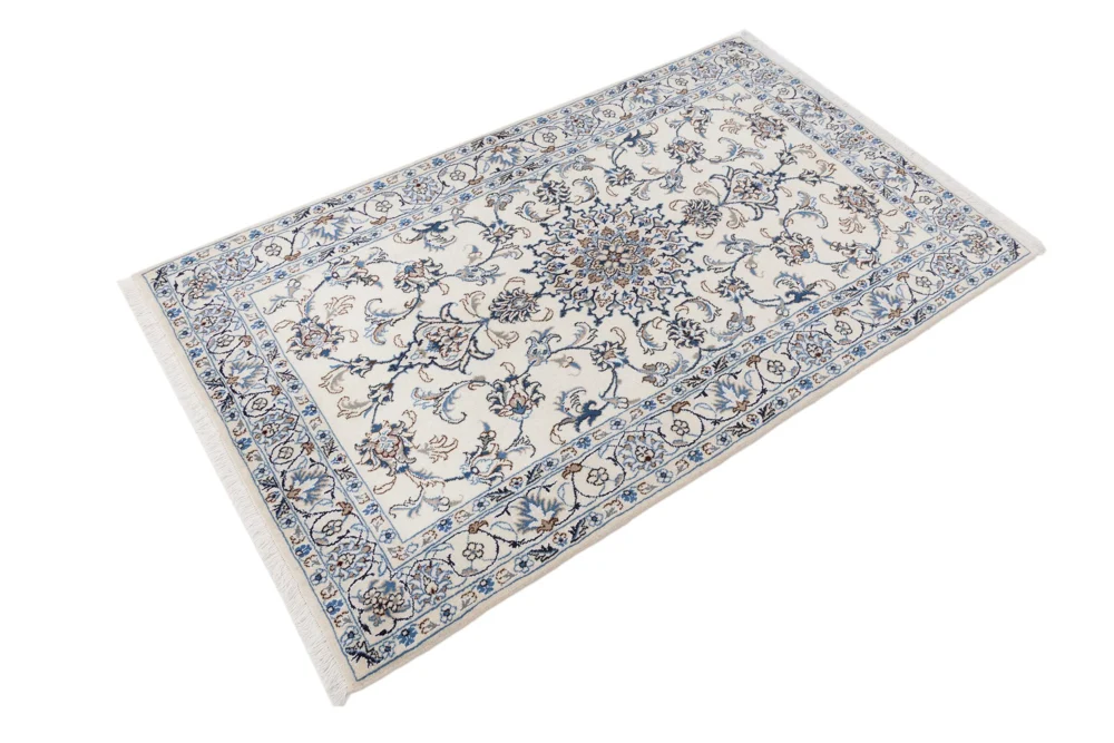 Perserteppich - Nain - 195 x 120 cm - creme