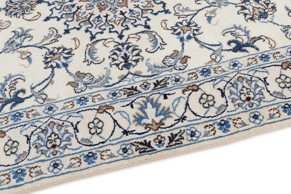 Perserteppich - Nain - 195 x 120 cm - creme