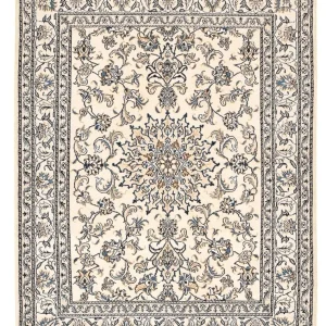 Perserteppich - Nain - 198 x 147 cm - hellbeige