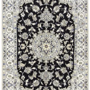 Perserteppich - Nain - 200 x 120 cm - dunkelblau