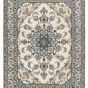 Perserteppich - Nain - 205 x 147 cm - creme