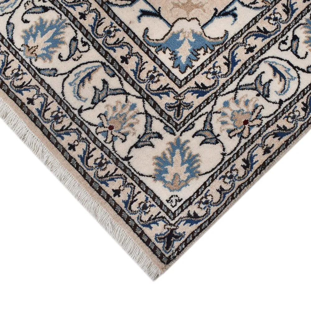 Perserteppich - Nain - 205 x 147 cm - creme