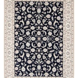 Perserteppich - Nain - 233 x 170 cm - dunkelblau