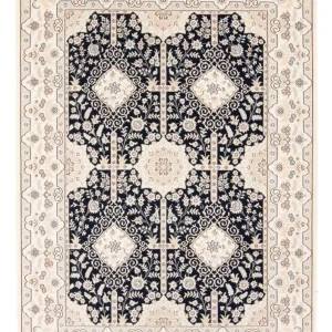 Perserteppich - Nain - 233 x 170 cm - dunkelblau