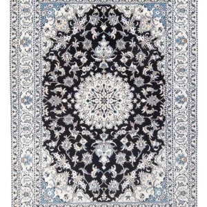Perserteppich - Nain - 234 x 166 cm - dunkelblau