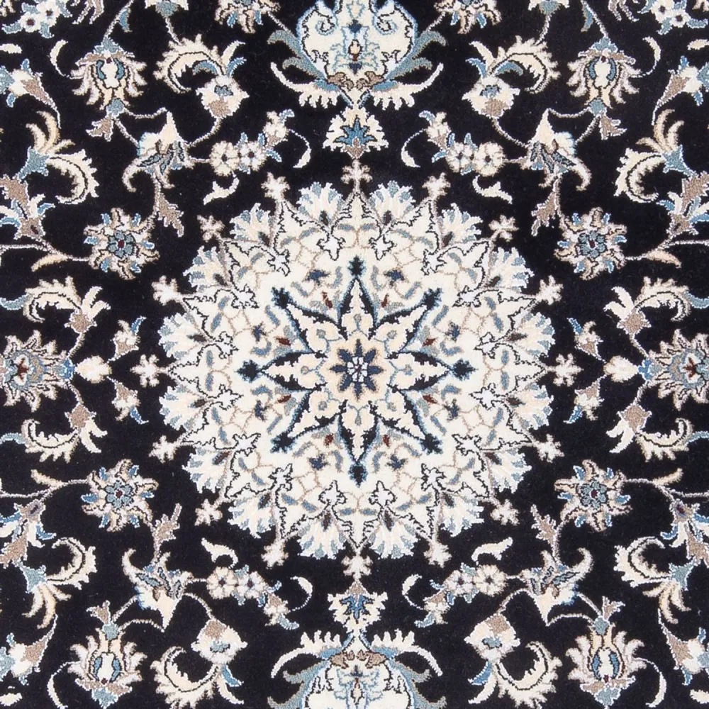 Perserteppich - Nain - 234 x 166 cm - dunkelblau