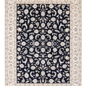 Perserteppich - Nain - 235 x 171 cm - dunkelblau