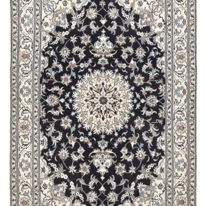 Perserteppich - Nain - 242 x 162 cm - dunkelblau