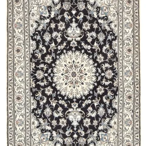 Perserteppich - Nain - 252 x 161 cm - dunkelblau