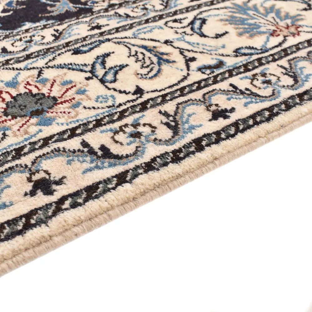 Perserteppich - Nain - 252 x 161 cm - dunkelblau