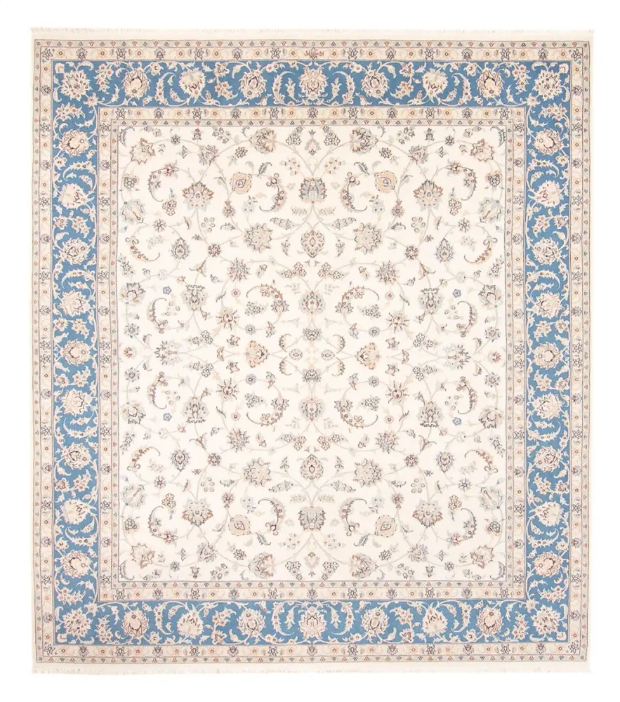 Perserteppich - Nain - 259 x 228 cm - creme