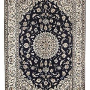 Perserteppich - Nain - 291 x 195 cm - dunkelblau