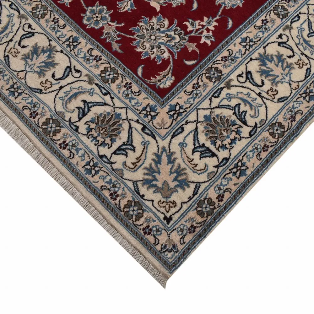 Perserteppich - Nain - 297 x 202 cm - rot