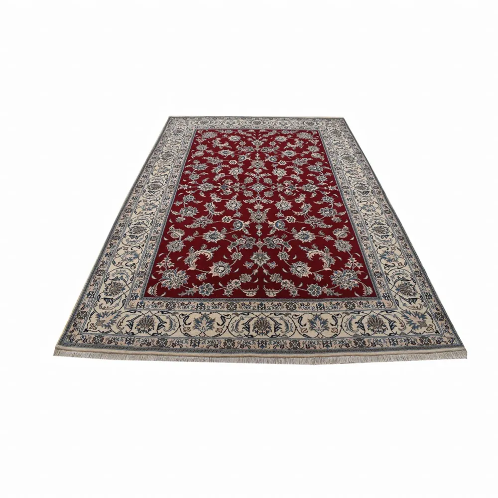 Perserteppich - Nain - 297 x 202 cm - rot