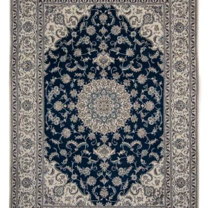Perserteppich - Nain 345 x 244 cm - dunkelblau