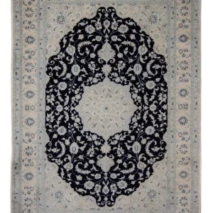 Perserteppich - Nain 352 x 253 cm - dunkelblau