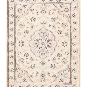 Perserteppich - Nain - 90 x 60 cm - beige