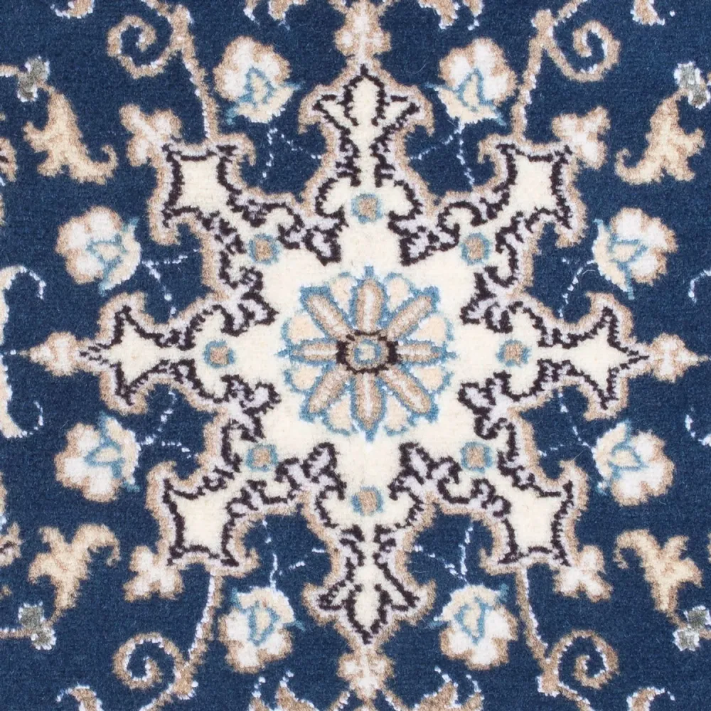 Perserteppich - Nain - 90 x 60 cm - blau