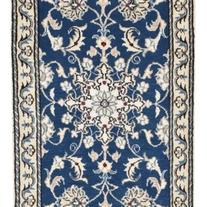 Perserteppich - Nain - 90 x 56 cm - blau